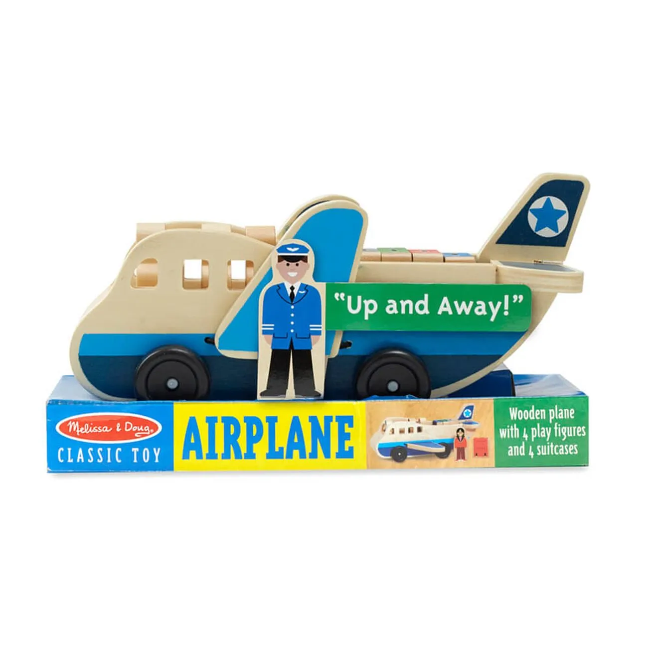 Melissa & Doug Classic Toy Airplane