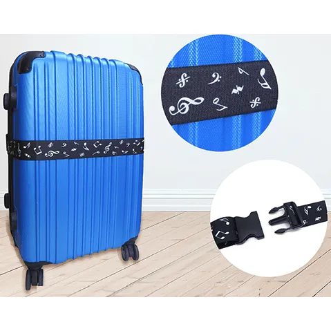 Music Themed Luggage Strap